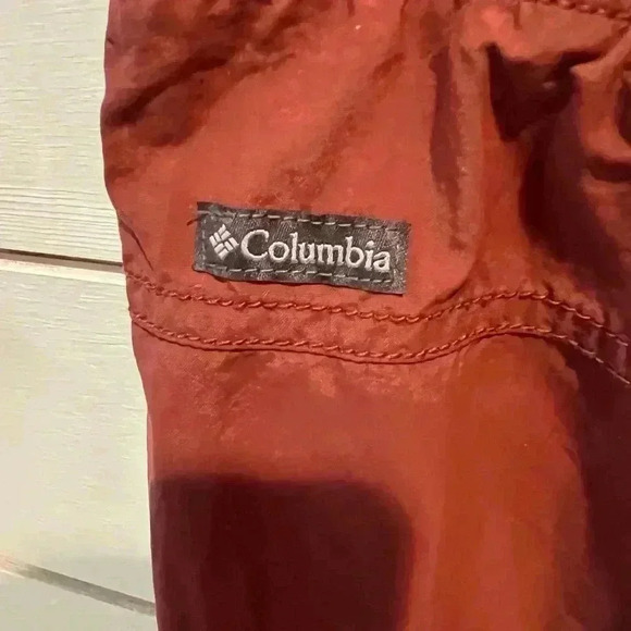 Columbia Omni-Shade men’s shorts size XL, built-in belt, rust colored, EUC - Picture 4 of 6